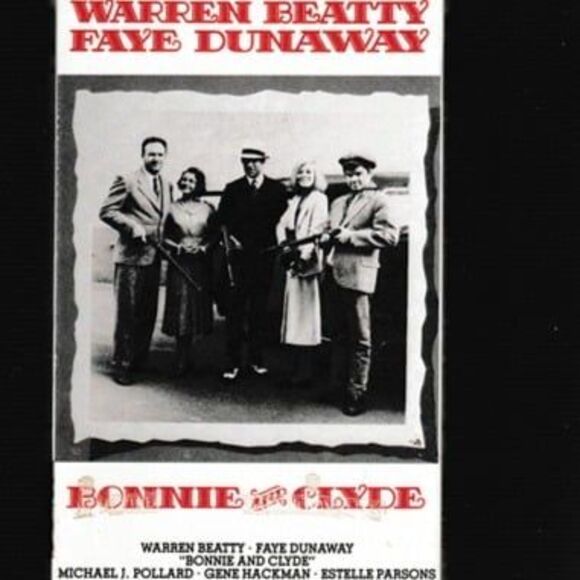 Bonnie‎ & Clyde VHS New NWT Warren Beatty Faye Dunaway Sealed Watermarks - Picture 1 of 2